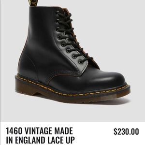 Dr. Martens 1460 boots - made in England